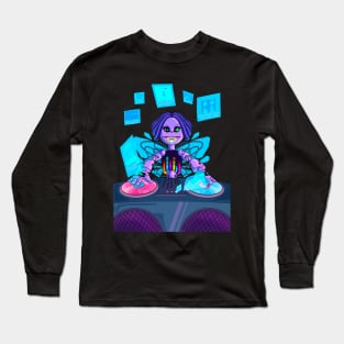 Robot DJ Long Sleeve T-Shirt